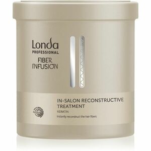 Londa Professional Fiber Infusion In-Salon Reconstructive Treatment obnovující maska pro poškozené vlasy s keratinem 750 ml obraz