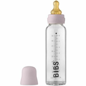 BIBS Baby Glass Bottle 225 ml kojenecká láhev Dusky Lilac 225 ml obraz