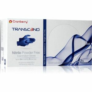 Cranberry Transcend Oil nitrilové nepudrované rukavice velikost S 2x150 ks obraz