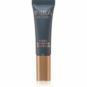 INIKA Organic Sheer Coverage krémový krycí korektor proti kruhům pod očima odstín Porcelain 10 ml obraz