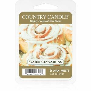 Country Candle Warm Cinnabuns vosk do aromalampy 64 g obraz