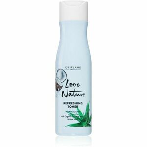 Oriflame Love Nature Aloe Vera & Coconut Water osvěžující pleťová voda s hydratačním účinkem 150 ml obraz