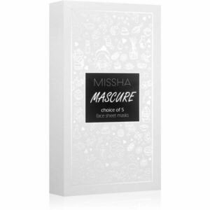 Missha Merry Christmas Mascure Mask Set sada plátýnkových masek (mix) obraz