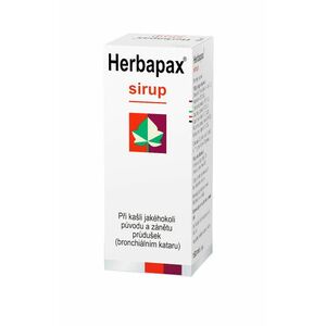 Herbapax sirup 150 ml obraz