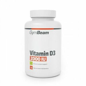 GymBeam Vitamín D3 2000 IU 120 kapslí obraz