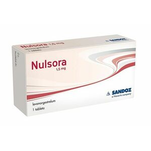 Nulsora 1, 5 mg 1 tableta obraz