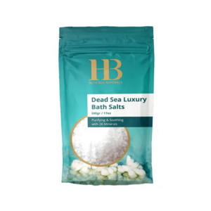 H&B Dead Sea Minerals Sůl do koupele bílá 500 g obraz