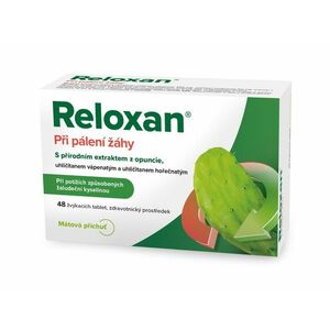 Reloxan Mint 48 žvýkacích tablet obraz