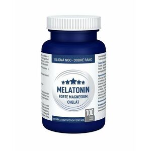Clinical Melatonin Forte Magnesium chelát 100 tablet obraz