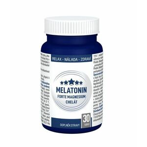 Clinical Melatonin Forte Magnesium chelát 30 tablet obraz