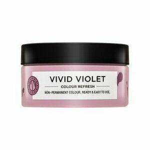 Maria Nila Colour Refresh vyživující maska s barevnými pigmenty pro vlasy s fialovými odstíny Vivid Violet 100 ml obraz