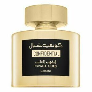 Lattafa Confidential Private Gold parfémovaná voda unisex 100 ml obraz