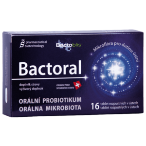 Bactoral Orální probiotikum 16 tablet obraz