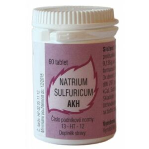 AKH Natrium sulfuricum 60 tablet obraz