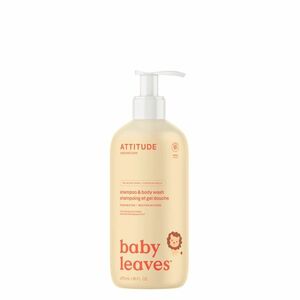 Attitude Dětské tělové mýdlo a šampon (2v1) Baby leaves s vůní hruškové šťávy 473 ml obraz