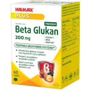 Walmark Beta Glukan 200 mg Premium 60 tablet obraz
