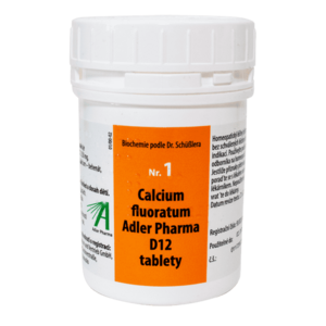 Adler Pharma Nr. 1 Calcium fluoratum D12 2000 tablet obraz