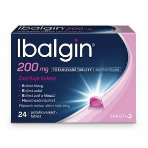 Ibalgin ® 200mg potahované tablety 24 ks obraz