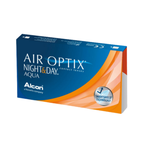 Alcon Air Optix Night & Day Aqua -4.50D, zakřivení: 8.40 6 čoček obraz