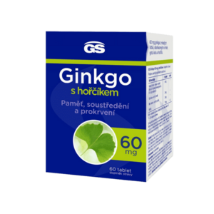 GS Ginkgo 60mg s hořčíkem 60 tablet obraz