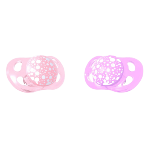 Twistshake Dudlík mini Pastelově růžová a fialová 0-6m 2 ks obraz