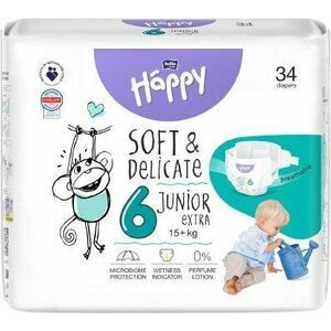 Bella Baby Happy Soft&Delicate Junior Extra 34 ks obraz