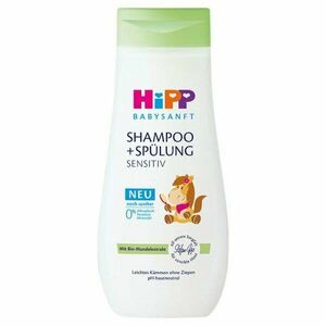 HiPP Babysanft Dětský šampón s kondicionérem 200 ml obraz