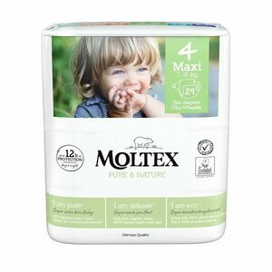 Moltex Dětské plenky Pure & Nature Maxi 7-14 kg, 29 ks obraz