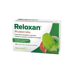 Reloxan Mint žvýkací tablety 48 ks obraz