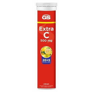 GS Extra C 500 20+5 šumivých tablet citron obraz
