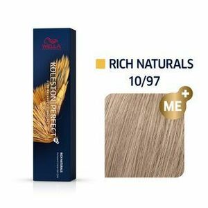 Wella Professionals Koleston Perfect Me+ Rich Naturals profesionální permanentní barva na vlasy 10/97 60 ml obraz