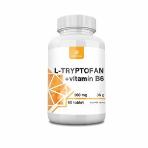 Allnature L-tryptofan + vitamin B6 200 mg/2, 5 mg 60 tablet obraz