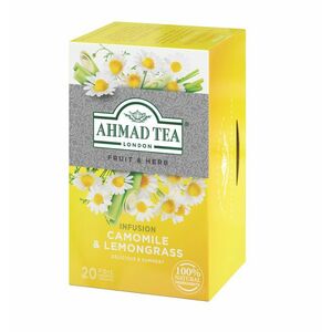 Ahmad Tea Camomille & Lemongrass porcovaný čaj 20x1, 5 g obraz