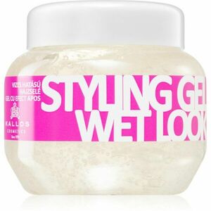 Kallos Styling Gel Wet Look gel na vlasy s mokrým efektem ultra silná fixace 275 ml obraz