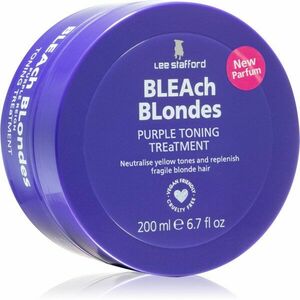Lee Stafford Bleach Blondes Purple reign maska neutralizující žluté tóny 200 ml obraz