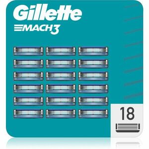 Gillette Mach3 náhradní břity 18 ks obraz