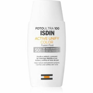 ISDIN Foto Ultra 100 Active Unify ochranný tónovací krém proti pigmentovým skvrnám SPF 50+ 50 ml obraz