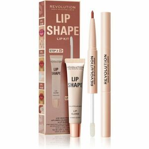Makeup Revolution Lip Shape Kit sada na rty odstín Chauffeur Nude 1 ks obraz