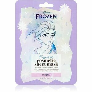 Mad Beauty Frozen Elsa plátýnková maska s rozjasňujícím a hydratačním účinkem 25 ml obraz