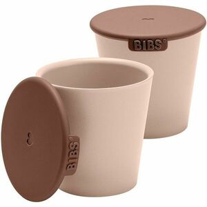 BIBS Cup Set hrnek s víčkem Blush 2 ks obraz