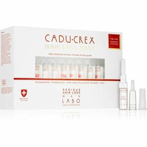 CADU-CREX Hair Loss HSSC Serious Hair Loss vlasová kúra proti závažnému vypadávání vlasů pro muže 20x3, 5 ml obraz