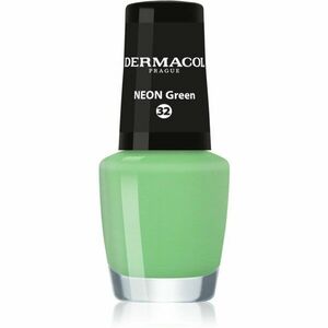 Dermacol Neon neonový lak na nehty odstín 32 Green 5 ml obraz