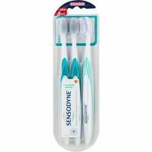 Sensodyne Advanced Clean zubní kartáček extra soft pro citlivé zuby 3 ks obraz