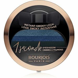 Bourjois 1 Seconde oční stíny pro okamžité kouřové líčení odstín 04 Insaisissa-Bleu 3 g obraz