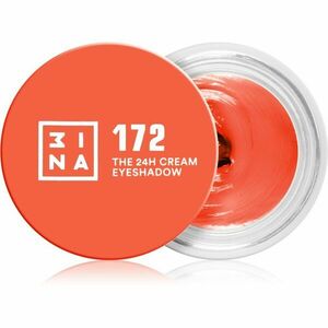 3INA The 24H Cream Eyeshadow krémové oční stíny odstín 172 - Electric Orange 3 ml obraz