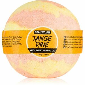Beauty Jar Tangerine koupelová bomba s mandlovým olejem 150 g obraz