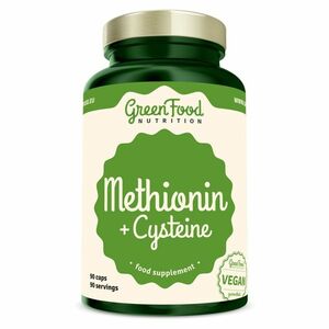 GREENFOOD NUTRITION Methionin + cysteine 90 kapslí obraz
