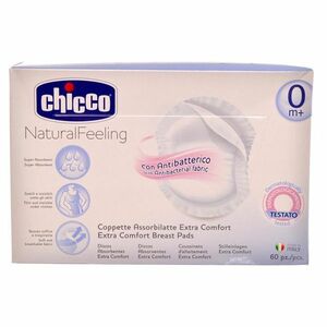CHICCO Antibakteriální tampóny do podprsenky 60 kusů obraz