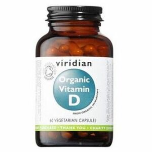 VIRIDIAN Nutrition Organic Vitamin D 60 kapslí obraz