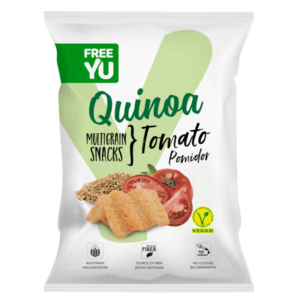 FREEYOU Quinoa multigrain snack rajčatové chipsy 70 g obraz